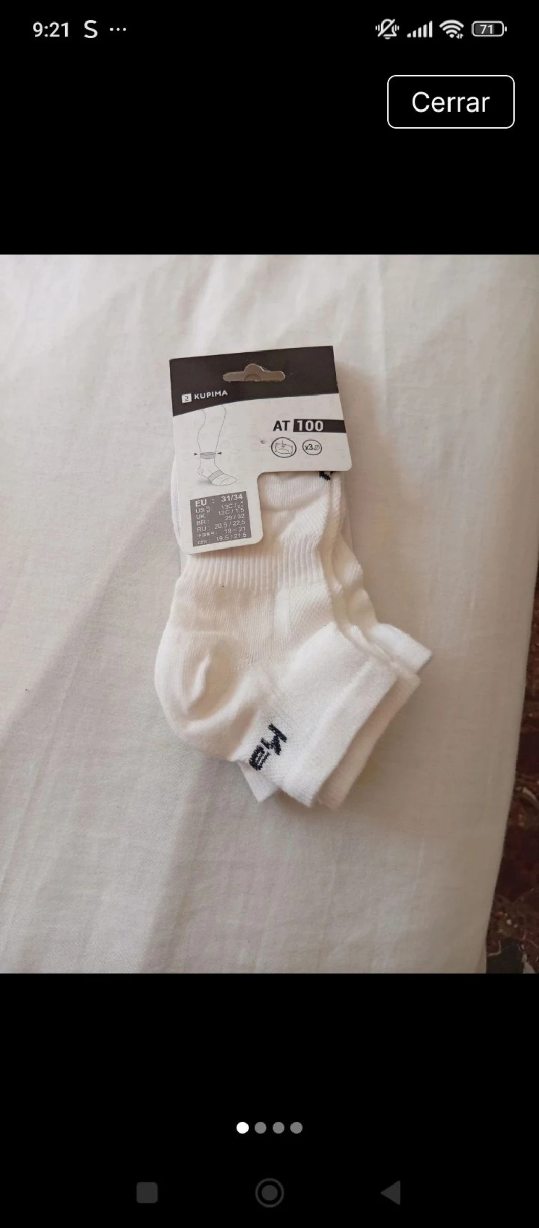 Calcetines kalenji 3 pares